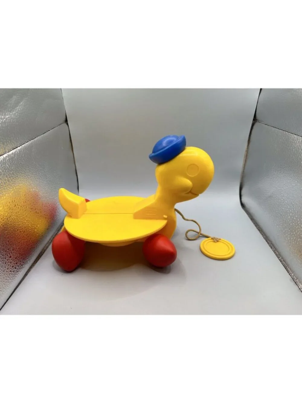 Vintage Tag Along Turtle Shape Sorter Missing Shape Sorter Pull Toy